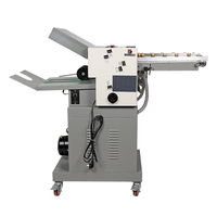 Machine à plier le papier entièrement automatique de qualité industrielle Bao Yu 384, ventilateur d'aspiration grande capacité, capacités de pliage double/triple