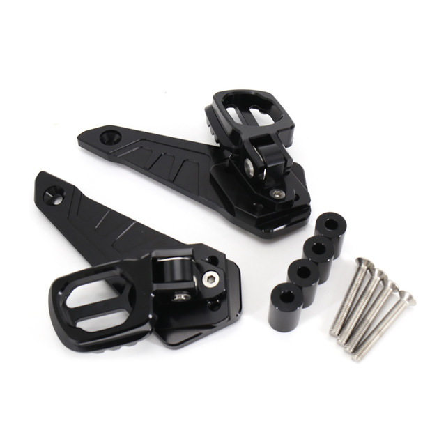Motorcycle Accessories for HONDA XADV 750 Motorcycle Aluminum Alloy Folding Passenger Footrest Lightweight