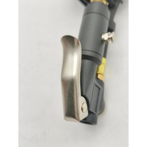 Manomètre de pression des pneus U-NAI UN-9604M 0-160 PSI avec tuyau d'air épaissi anti-explosion, corps en plastique ABS, affichage multi-unités, aiguille, pour voiture - Product Image 6