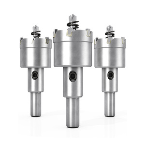 Scie cloche de 15 à 130 mm, pointe en carbure, foret à noyau, coupe-tube, couronne de perçage pour métal, acier inoxydable, alliage - Product Image 1