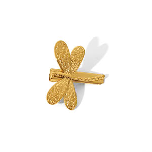 دبوس شعر عالي الجودة بفيونكة على شكل يعسوب مشبك جديد من الفولاذ المقاوم للصدأ إكسسوارات شعر حديدية بدون أطراف لحفلات النساء - Product Image 6