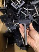 Pièces de convoyeur directes d'usine, accessoires de convoyeur, guide latéral, bande modulaire en plastique, chaîne plate en plastique, système de convoyeur à bande