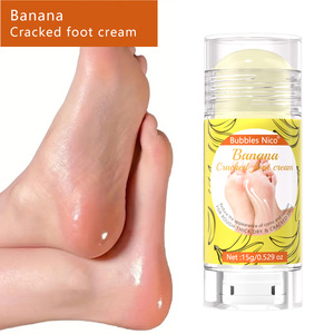 Baume pour les pieds professionnel à la pêche et au miel, soin profond pour les talons secs et gercés, réparation intensive, hydratation, traitement cicatrisant pour les pieds - Product Image 2