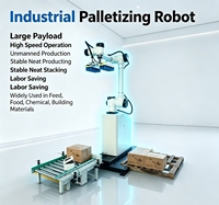 Robot palettiseur industriel de haute précision, robot d'empilage automatique de boîtes pour ligne logistique