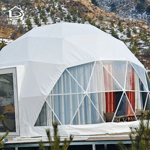 Luxus versenkbare 5m/6m/8m Aluminium Pole PVC Zelt Kuppel Haus mit Möbeln Modern Style Outdoor Camping Zelt für Hotel & Event - Product Image 1