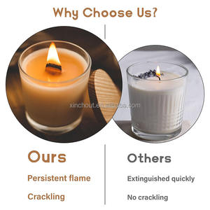 100 Mechas de Madera para Hacer Velas, Mechas de Madera sin Humo para Velas, Mechas de Madera para Velas con Efecto de Chispas, Mechas para Velas de Cera - Product Image 4