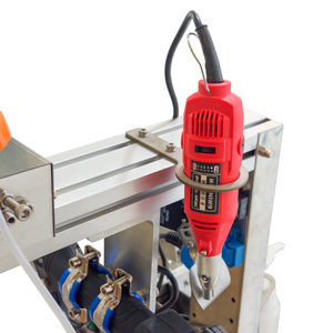 Carro Profesional Multifunción de Acero Inoxidable para el Procesamiento de <span class=keywords><strong>Lechones</strong></span> con Cortador de Cola Eléctrico, Amoladora de Dientes y Báscula para Uso Agrícola - Product Image 2