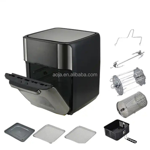 AOJA SKD CKD Horno Digital 12L Popular Aparato <span class=keywords><strong>de</strong></span> Cocina Horno Cuadrado con <span class=keywords><strong>Freidora</strong></span> <span class=keywords><strong>de</strong></span> <span class=keywords><strong>Aire</strong></span> 15 <span class=keywords><strong>25</strong></span> <span class=keywords><strong>Litros</strong></span> Digital Eléctrico - Product Image 6