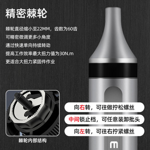 Greet 22 In 1 Magnetic <b>Screwdriver</b> Bits Set Aluminum Alloy Household Repair Ratchet Tool With Hidden Bit Storage - Product Image 3