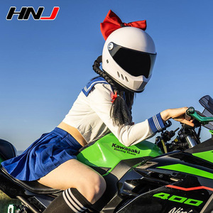 <span class=keywords><strong>Casque</strong></span> de <span class=keywords><strong>moto</strong></span> électrique ABS Dream avec son clacson, style rétro mignon pour fille, idéal pour l'été - Product Image 4