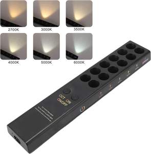 Varita de temperatura de Color LED portátil, barra de luz recargable de diseñador, lámpara CCT ajustable de alto CRI, medidor de luz de mano - Product Image 2