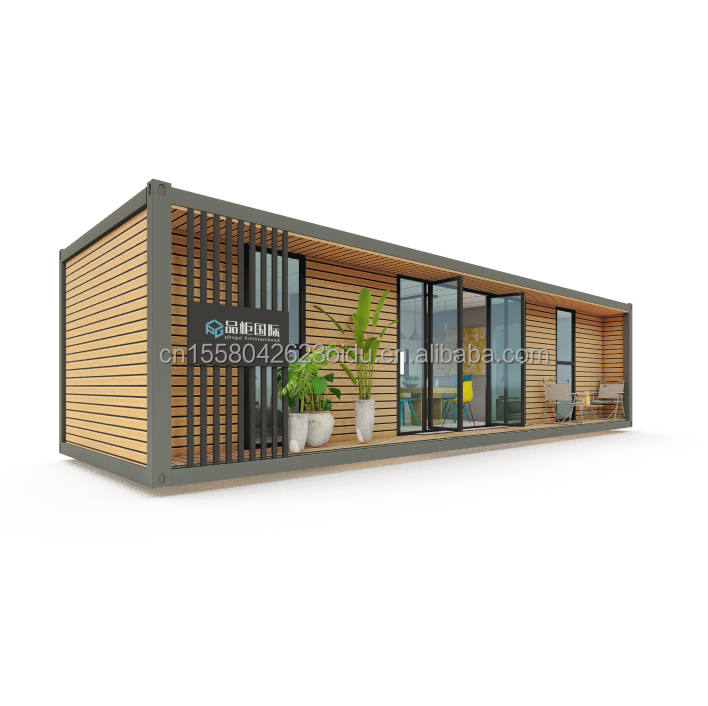 3D Design 40ft Luxury Cheap Container Wooden House