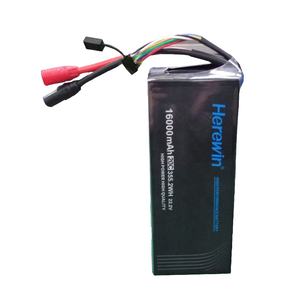Herewin 6S 16000mAh 20C RC <span class=keywords><strong>Lipo</strong></span> Pil Yüksek Döngü Ömrü 22.<span class=keywords><strong>2V</strong></span> <span class=keywords><strong>LiPo</strong></span> Pil Paketi Tarımsal Püskürtme Drone'u İHA Aksesuarları için - Product Image 4