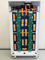 Stok EU untuk SKS-L2 51.2V 314Ah 16KWh Paket Baterai LiFePO4 Solid State Pra-rakit untuk Penggunaan Tenaga Surya/Rumah Tangga BMS JK Balancer 8000
