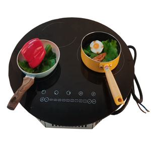 New Technology Round Induction Cooktops with 2 Burner 5000W Touch Control Induction Cookers - Product Image 2