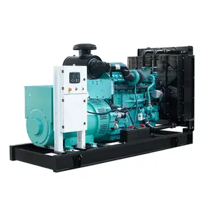 Generador de generador de diesel, 480 kw, 500 kw, motor Cummins, silencioso, 600 kva