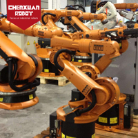 Robot Paletizador Automático, Paletizador Industrial, Máquina Robótica para Apilar Cajas de Cartón y Bolsas