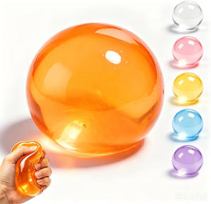 Needoh Coconut Oil Style Ball Needoh Clear Stress Relief Toy Needoh Soft <b>Squishy</b> Fidget Toy for Adult Anxiety Relief Play - Product Image 4