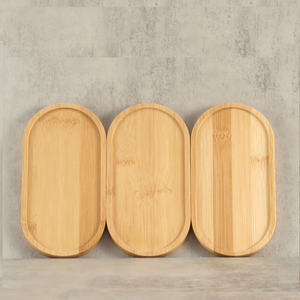 Đĩa đựng đồ ăn nhẹ <span class=keywords><strong>sushi</strong></span> trái cây tre nhỏ - Product Image 1