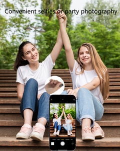 Control Remoto TikTok con Anillo para Pasar Páginas, para <span class=keywords><strong>iPhone</strong></span>, Android, iPad, Celular, Control Remoto para Cámara, Botón para Selfies - Product Image 3