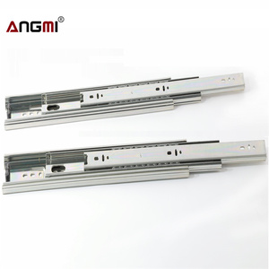 Floor Mount Ball Bearing Slide Drawer <strong>Soft</strong> <strong>Close</strong> Drawer Slide Telescopic Channels Drawer <strong>Rail</strong> - Product Image 1