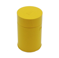 Boîte de conserve pour café matcha de 30g de marque privée personnalisée petite boîte de conserve matcha ronde en métal avec couvercle à vis
