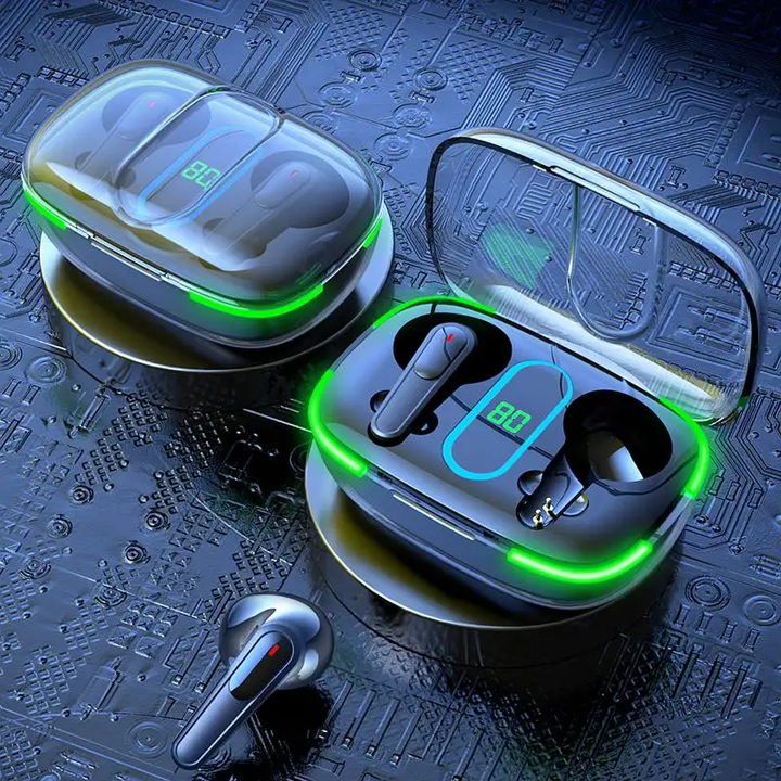 Oraimo Neck Band TWs Earphones Wholesale Waterproof Earbuds LED Battery