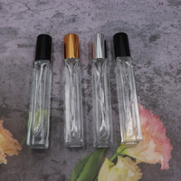Atomiseur rechargeable personnalisé pour flacon de parfum avec emballage en boîte, flacon de parfum en verre de 10 ml, flacon de parfum en verre de 5 ml avec vaporisateur