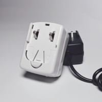Adaptateur secteur interchangeable certifié PSE 12V1A 5V2A, prise internationale, norme 60950, professionnel pour montre, routeur, haut-parleur