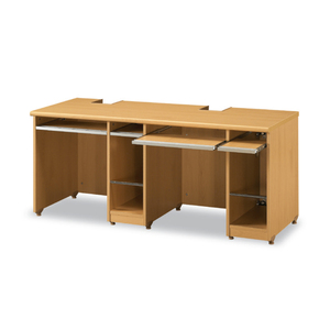 Hàn Quốc 2-người Bàn máy tính 1700 mét chia sẻ Ergonomic không gian làm việc cho văn phòng/nghiên cứu có thể điều chỉnh chiều cao & khung thép sản xuất tại Hàn Quốc - Product Image 2