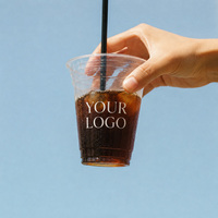 Gobelets pour boissons froides en PET de 20 oz, gobelets pour café et thé