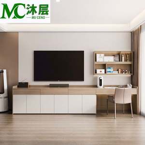 ตู้เสื้อผ้าบิลท์อินสุดหรูสำหรับห้องรับประทานอาหาร ระบบตู้ไม้แบบโมเดิร์น ตู้เก็บของอเนกประสงค์สำหรับห้องนั่งเล่น - Product Image 5