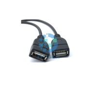 Câble d'extension souple, adaptateur USB mâle vers femelle à 90 degrés, câble de transfert de données coudé, câble USB