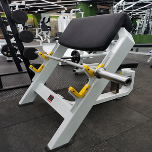 Nuevo Banco <span class=keywords><strong>de</strong></span> Ejercicios Preacher Curl para Bíceps con Pesas Libres, Soporte para Entrenamiento <span class=keywords><strong>de</strong></span> Fuerza <span class=keywords><strong>de</strong></span> Bíceps - Product Image 3