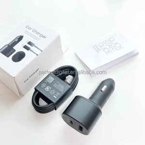 EP-L5300 5A USB-<span class=keywords><strong>C</strong></span> Autoladegerät Superschnelles Laden PD 3.0 Zwei Anschlüsse 45W & 15W Kabel TYP <span class=keywords><strong>C</strong></span> USB-<span class=keywords><strong>C</strong></span> Autoladegerät für Samsung - Product Image 2