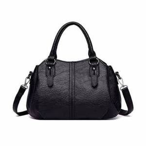 Sac à main élégant en similicuir avec accent pompon, fermeture éclair sécurisée, compartiment principal spacieux, sac à main élégant pour femmes - Product Image 4