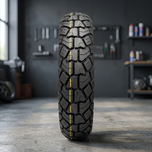 Neumático de Motocicleta Sin Cámara Dolfin 3.00-17 6 PR Trasero, Patrón YAK, Alta Resistencia, para Vehículos de Dos Ruedas, Venta al Por Mayor del Fabricante - Product Image 1