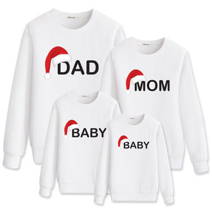 Sudadera de manga larga con cuello redondo para padres e hijos, <span class=keywords><strong>ropa</strong></span> a juego para Familia - Product Image 4