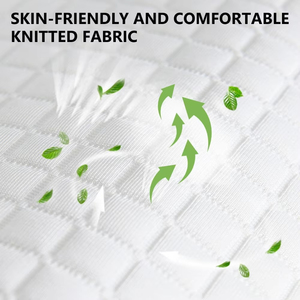 Chất lượng cao Twin kích thước duy nhất <span class=keywords><strong>6</strong></span> <span class=keywords><strong>inch</strong></span> lai nệm làm mát Gel truyền Bộ nhớ bọt và innerspring nệm cho trẻ em giường - Product Image 5