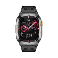 Montre connectée GPS QX18 2026, écran HD 2,01 pouces, boussole, lampe de poche, appels Bluetooth, étanche IP68, sports de plein air, personnalisable, directement de l'usine