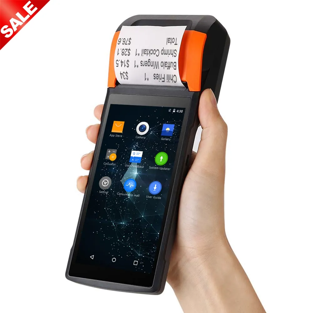 SUNMI V2 Handheld Android Touchscreen Alle in einem Pos Systeme Mobile mobile pos terminal android pos