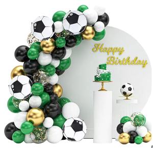 Set de Decoración de Mesa con Guirnalda de Globos de Fútbol EXPOON para Fiestas de Cumpleaños Infantiles - Product Image 1