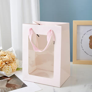 Bolsas de Regalo Transparentes con Ventana, Bolsas de Exhibición Blancas, Bolsas de Mano, Bolsas para Regalos - Product Image 2