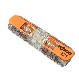 Wagos Thay Thế 412-2411 928-1P Nhanh Chóng Dây Khối Thiết Bị Đầu Cuối 1 Trong & Ngoài LED Chiếu Sáng Đẩy Đòn Bẩy Kết Nối - Product Image 6
