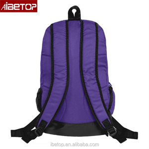 Zaino Semplice Viola per Donna e Uomo, Leggero e Casual con Tasca Frontale per Uso Quotidiano, Scuola e Viaggi - Product Image 5