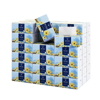 Mouchoirs en papier ultra doux en pâte de bois vierge, absorbants, jetables, pour usage quotidien familial, directement de l'usine