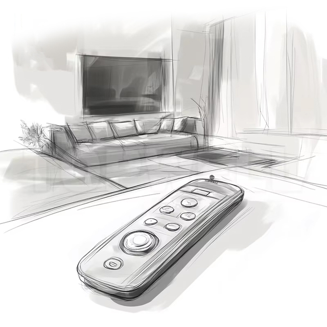 Design Manufacture Waterproof Smart Home Remote Controls Simplified Layout Multi-Room Functionality Seamless Remote Controls