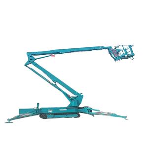 Горячая распродажа: Подъемник DongGang TBL-16, малогабаритный, 16 м, гусеничный, телескопический, гидравлический, с многотопливным двигателем, грузоподъемность 200 кг - Product Image 4