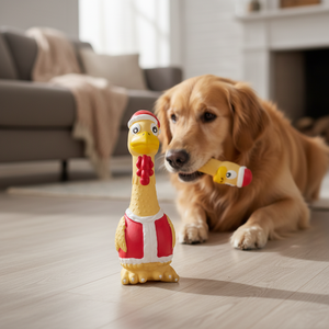 Wholesale <strong>Squeaky</strong> Latex Dog Toy <strong>Chicken</strong> - Product Image 3