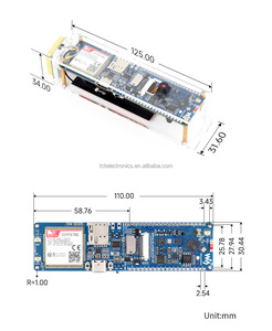 La Placa de desarrollo 1/2 SIM7670G 4G es compatible con LTE, posicionamiento GNSS de dientes azules, 1/2" - Product Image 6